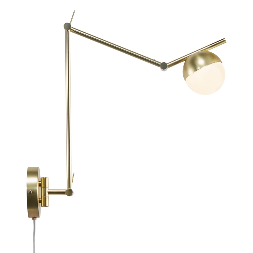 Nordlux - Настінна лампа CONTINA 1xG9/5W/230V латунь