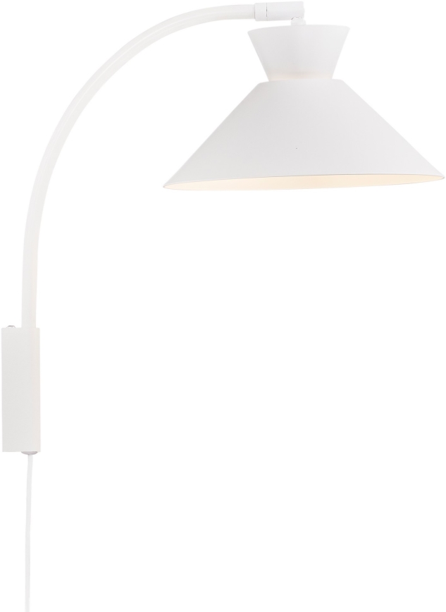 Nordlux - Настінна лампа DIAL 1xE27/40W/230V білий