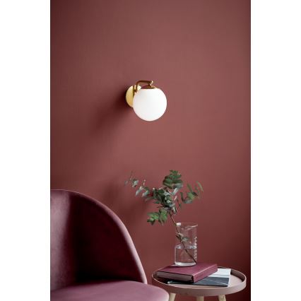 Nordlux - Настінна лампа GRANT 1xE14/40W/230V золотий