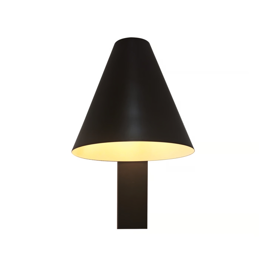 Nordlux - Настінний світильник із USB WILMER 1xE14/40W/230V чорний