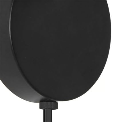 Nordlux - Настінний світильник MATIS 1xE27/15W/230V чорний