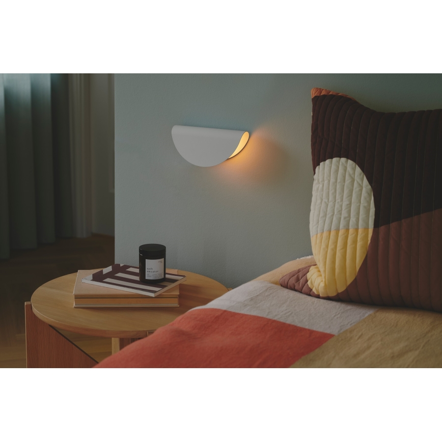 Nordlux - Настінний світильник MODEL 1xE14/25W/230V білий