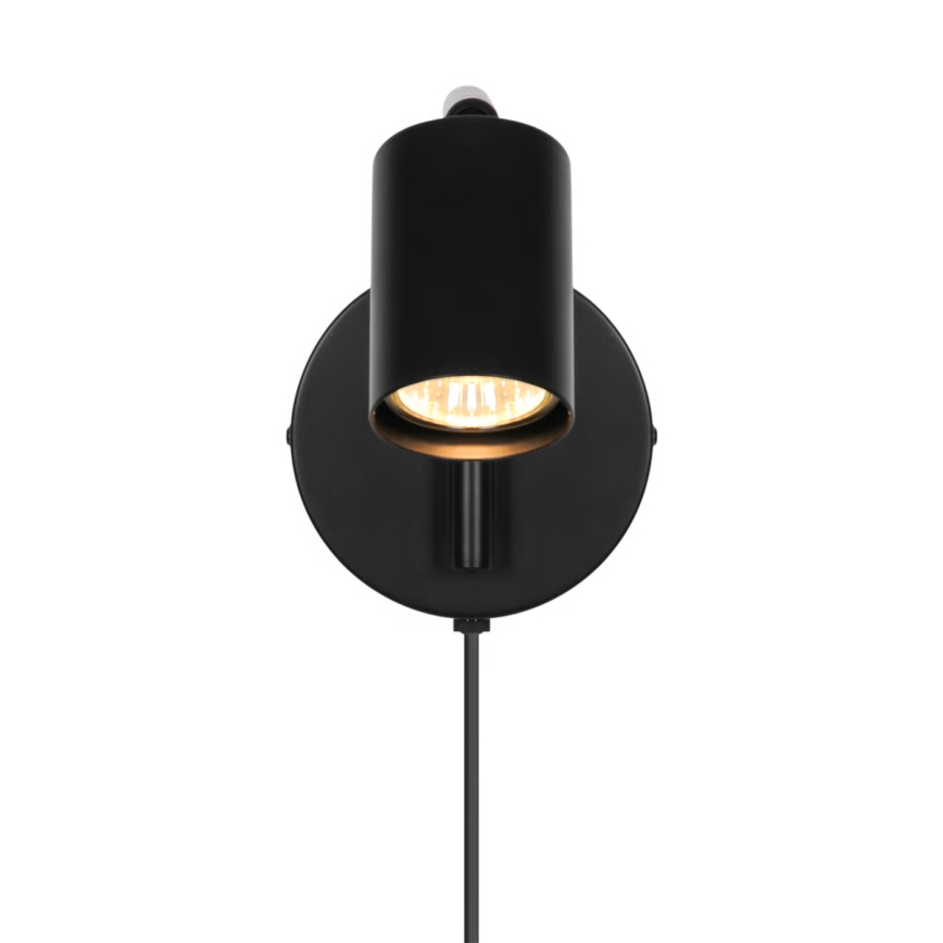 Nordlux - Настінний точковий світильник EXPLORE 1xGU10/5W/230V чорний