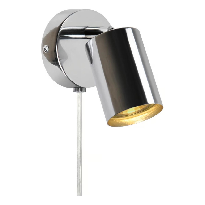 Nordlux - Настінний точковий світильник EXPLORE 1xGU10/7W/230V глянцевий хром