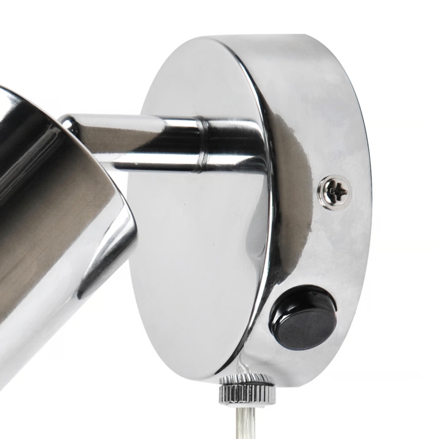 Nordlux - Настінний точковий світильник EXPLORE 1xGU10/7W/230V глянцевий хром