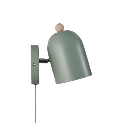 Nordlux - Настінний точковий світильник GASTON 1xE27/15W/230V зелений