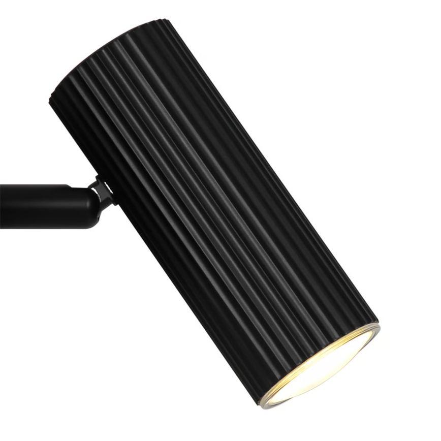 Nordlux - Настінний точковий світильник VICO 1xGU10/5W/230V чорний