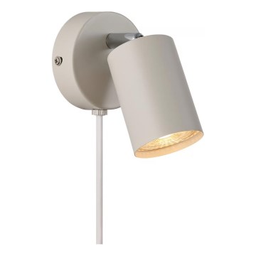 Nordlux - Настінний точковий світильник EXPLORE 1xGU10/7W/230V бежевий