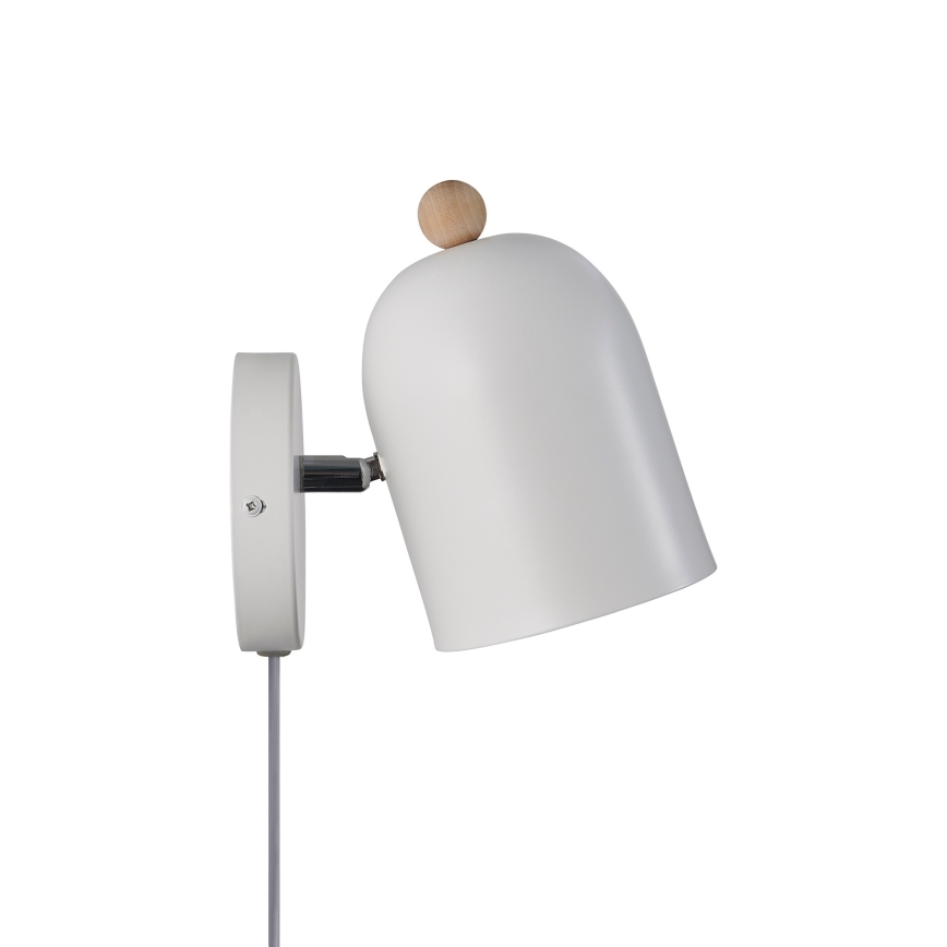 Nordlux - Настінний точковий світильник GASTON 1xE27/15W/230V білий