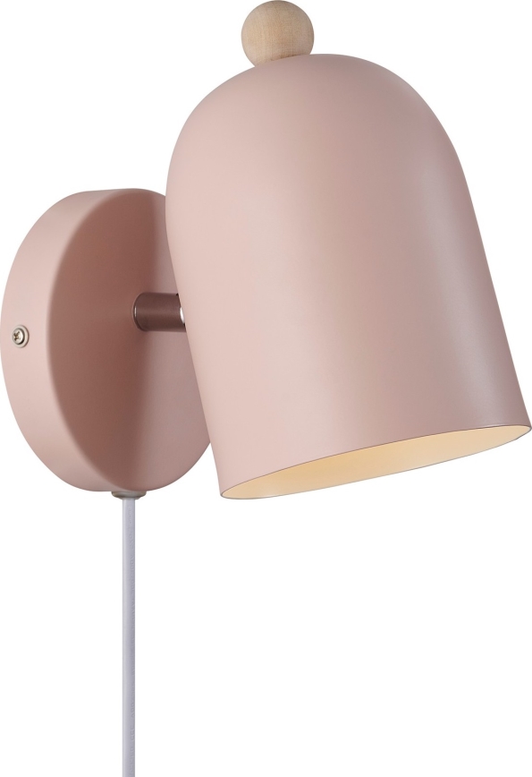 Nordlux - Настінний точковий світильник GASTON 1xE27/15W/230V рожевий