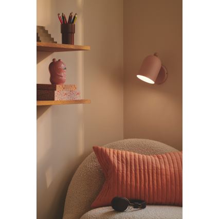 Nordlux - Настінний точковий світильник GASTON 1xE27/15W/230V рожевий