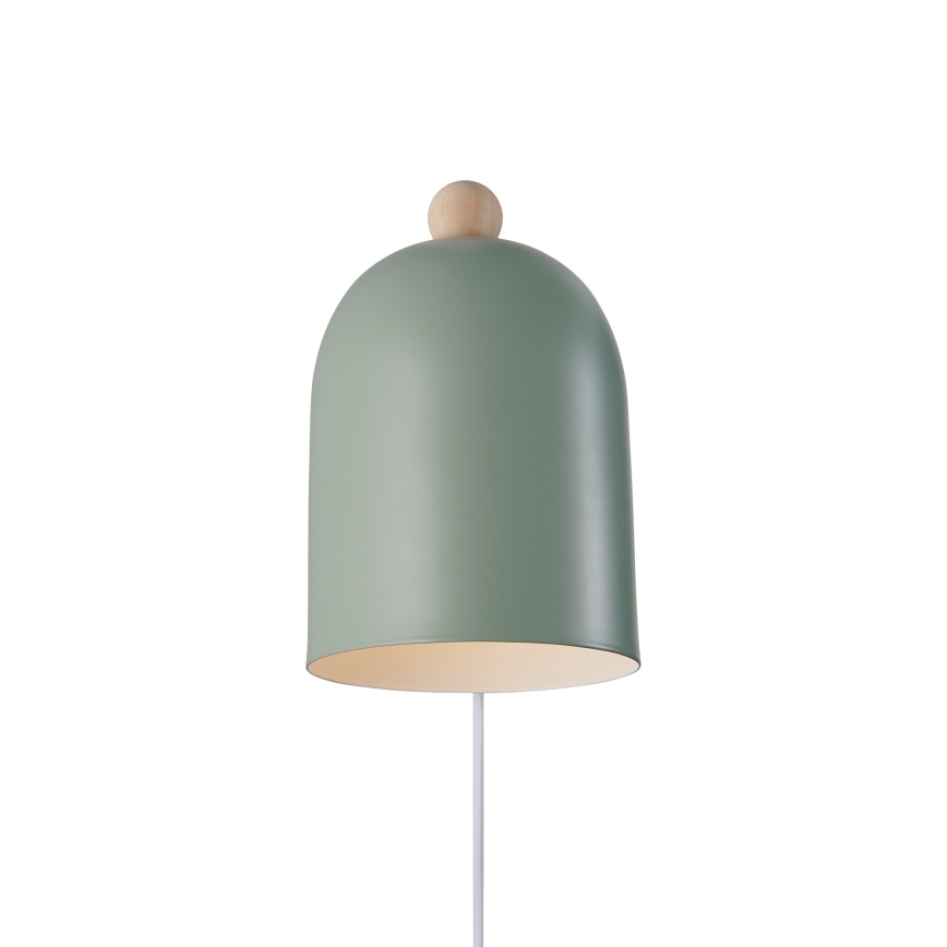 Nordlux - Настінний точковий світильник GASTON 1xE27/15W/230V зелений