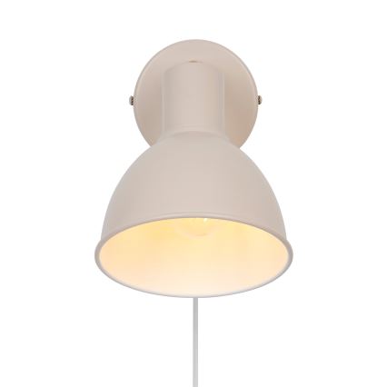 Nordlux - Настінний точковий світильник POP 1xE27/18W/230V бежевий