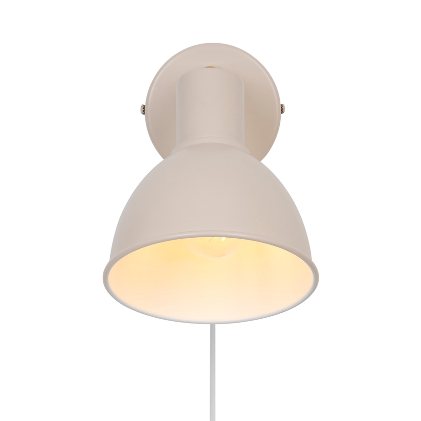 Nordlux - Настінний точковий світильник POP 1xE27/18W/230V бежевий