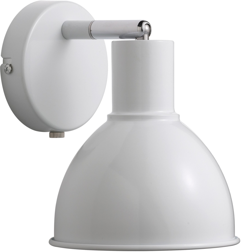 Nordlux - Настінний точковий світильник POP 1xE27/18W/230V білий