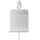 Nordlux - Настінний точковий світильник з поличкою і USB ROOMI 1xGU10/8W/230V білий