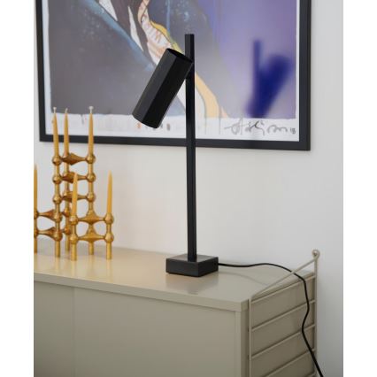 Nordlux - Настольная лампа ALANIS 1xGU10/15W/230V черный
