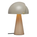 Nordlux - Настольная лампа ALIGN 1xE27/25W/230V коричневая