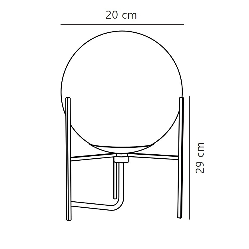 Nordlux - Настольная лампа ALTON 1xE14/15W/230V золотистый