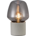Nordlux - Настольная лампа CHRISTINA 1xE27/25W/230V бетон/черный