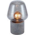 Nordlux - Настольная лампа CHRISTINA 1xE27/25W/230V бетон/серый