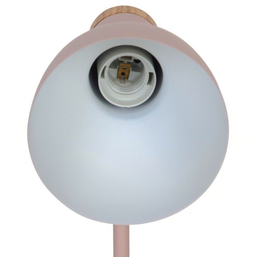 Nordlux - Настольная лампа DEVONE 1xE27/15W/230V розовая