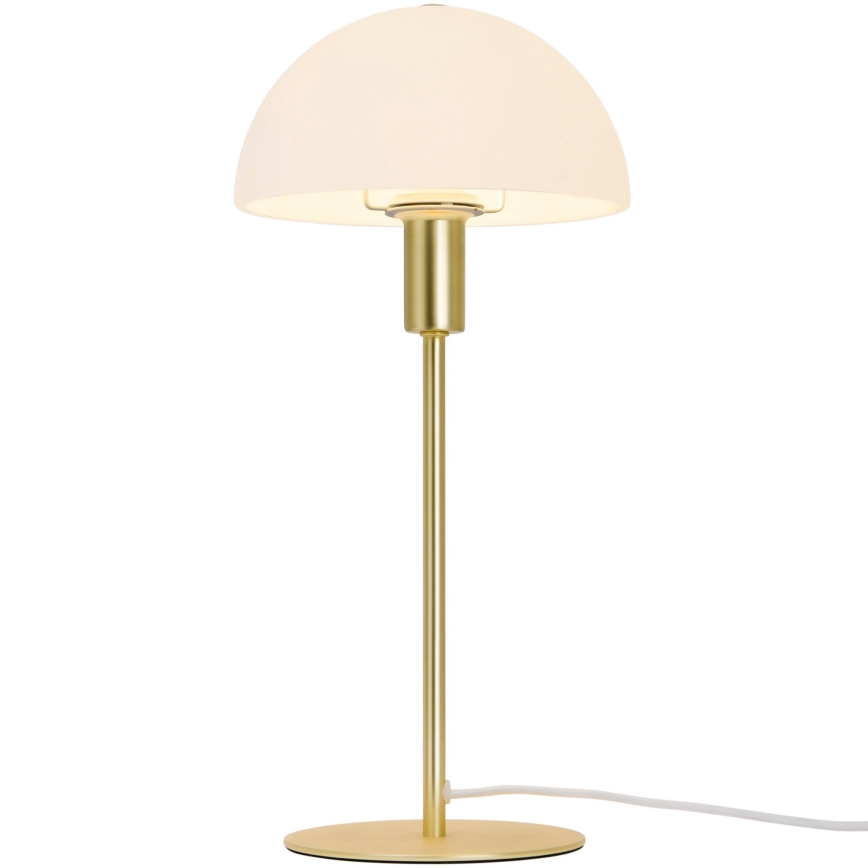 Nordlux - Настольная лампа ELLEN 1xE14/40W/230V золотистый/белый