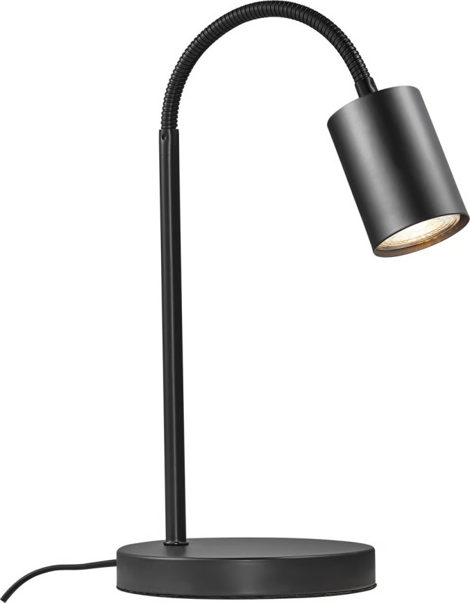 Nordlux - Настольная лампа EXPLORE 1xGU10/7W/230V черная