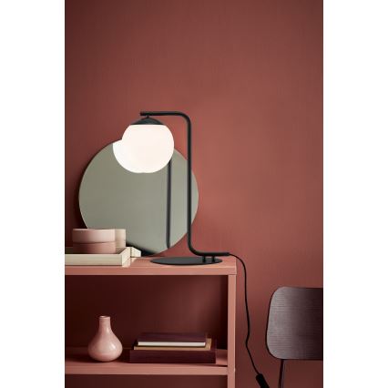 Nordlux - Настольная лампа GRANT 1xE14/40W/230V черный