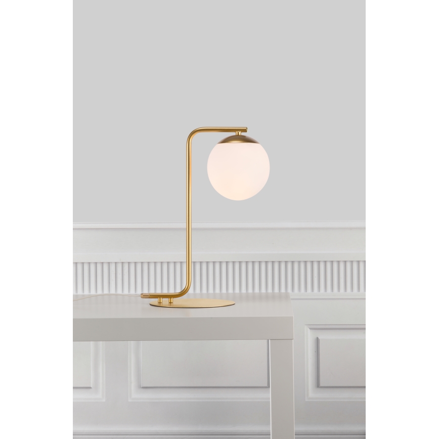 Nordlux - Настольная лампа GRANT 1xE14/40W/230V золотистый