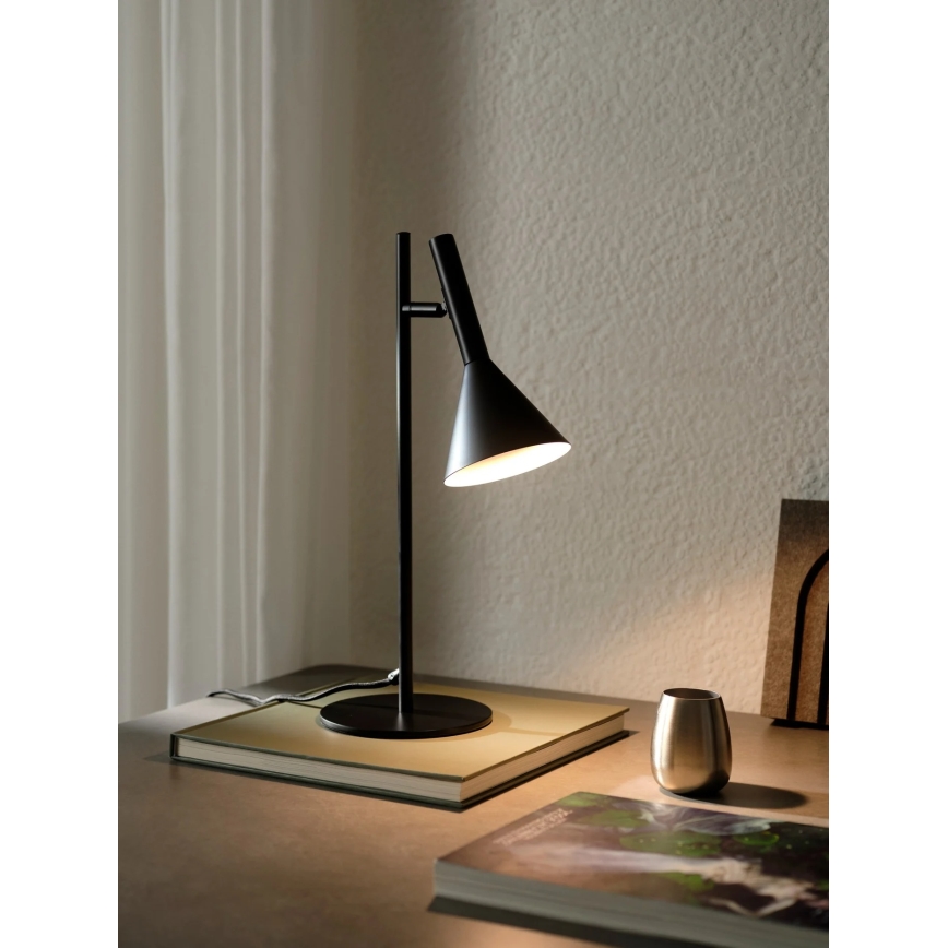 Nordlux - Настольная лампа KELVIS 1xGU10/12W/230V чёрная