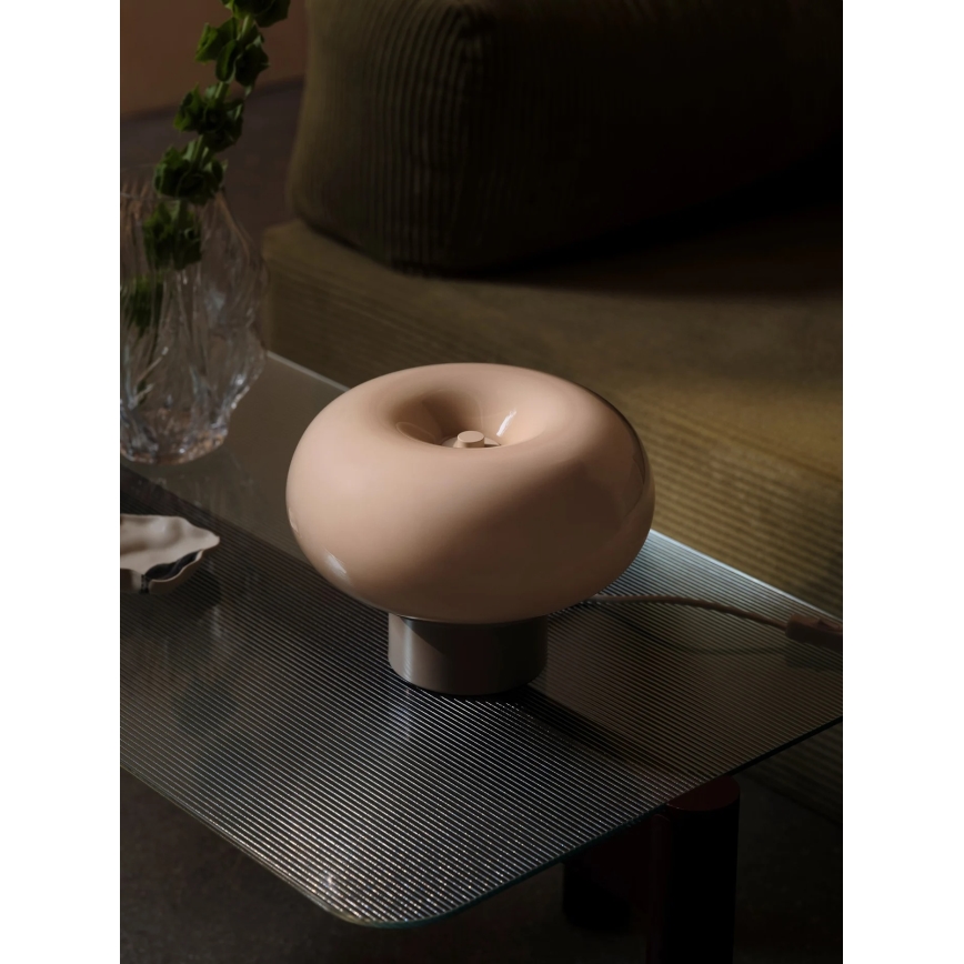 Nordlux - Настольная лампа MALTI 2xE27/10W/230V бежевая