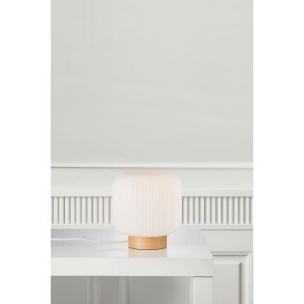 Nordlux - Настольная лампа MILFORD 1xE27/40W/230V бежевая