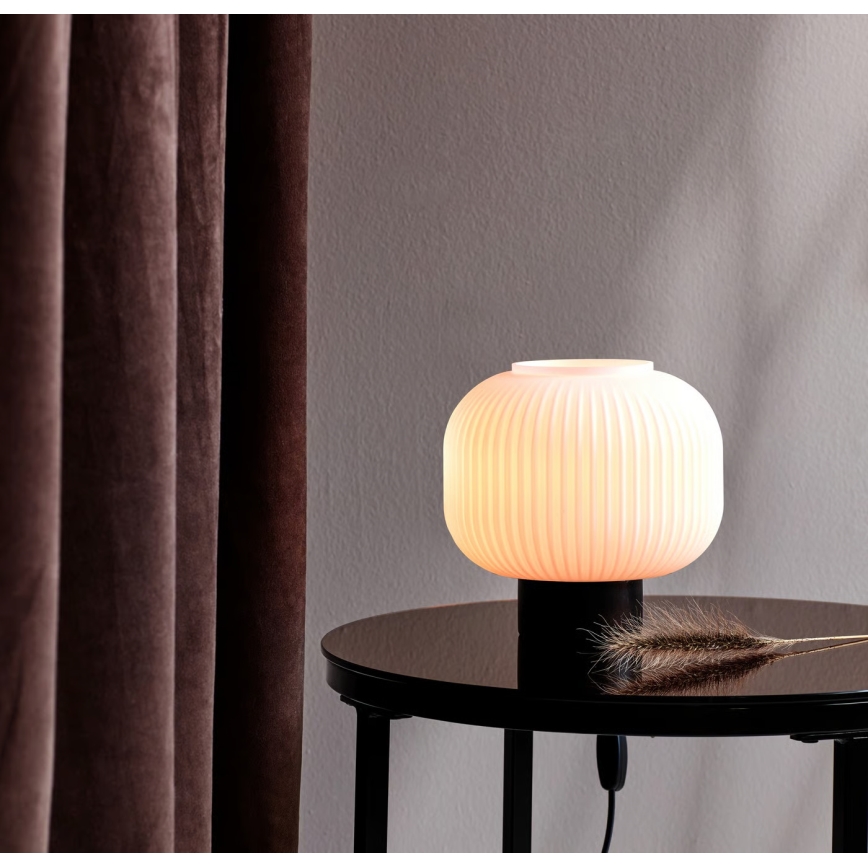 Nordlux - Настольная лампа MILFORD 1xE27/40W/230V чёрная