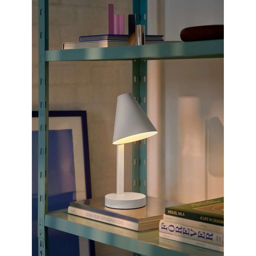 Nordlux - Настольная лампа WILMER 1xE14/40W/230V белая