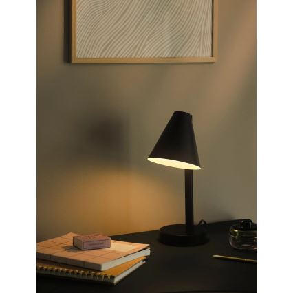 Nordlux - Настольная лампа WILMER 1xE14/40W/230V чёрная