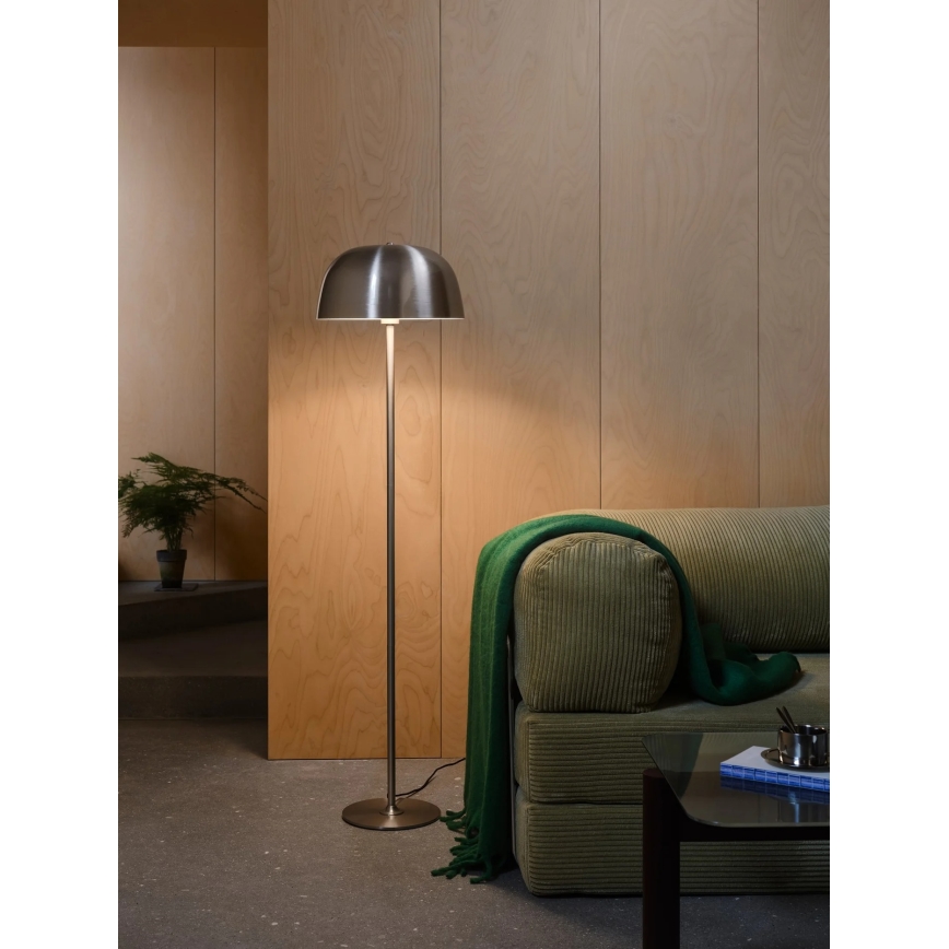 Nordlux - Підлогова лампа CERA 1xE27/40W/230V матовий хром