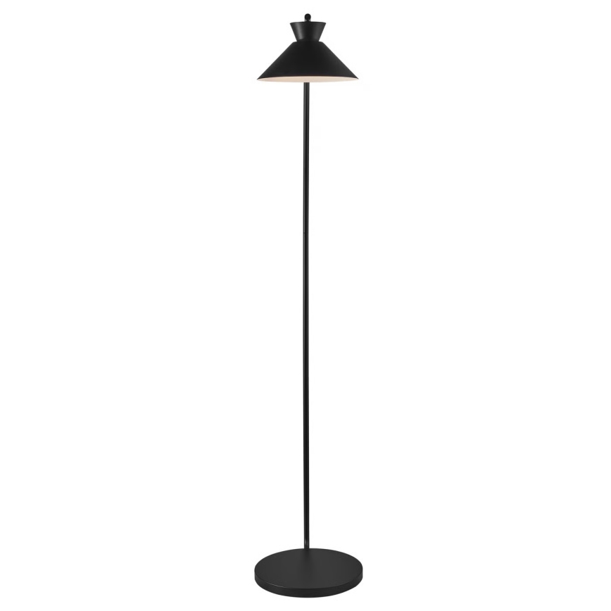 Nordlux - Підлогова лампа DIAL 1xE27/10W/230V чорна 150 см