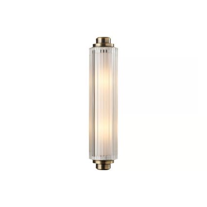 Nordlux - Підсвітка дзеркала для ванної кімнати NIMAL 2xE14/25W/230V IP44 латунь