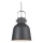Nordlux - Підвісна люстра ADRIAN 1xE27/40W/230V діаметр 25 см антрацит