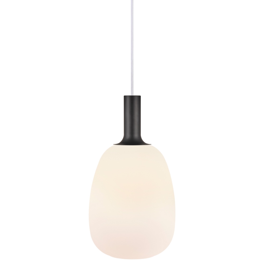 Nordlux - Підвісна люстра ALTON 1xE27/60W/230V білий/чорний/латунь