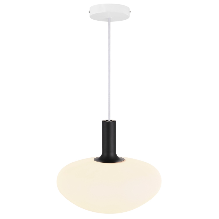 Nordlux - Підвісна люстра ALTON 1xE27/60W/230V білий/чорний/латунь