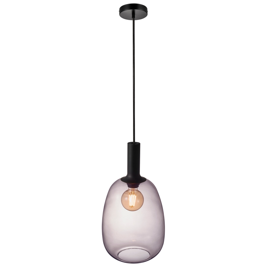 Nordlux - Підвісна люстра ALTON 1xE27/60W/230V чорний