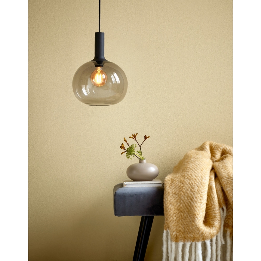 Nordlux - Підвісна люстра ALTON 1xE27/60W/230V чорний