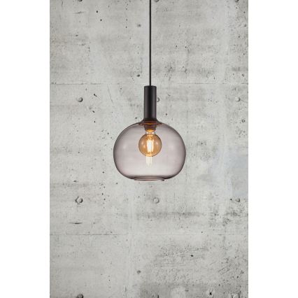 Nordlux - Підвісна люстра ALTON 1xE27/60W/230V чорний