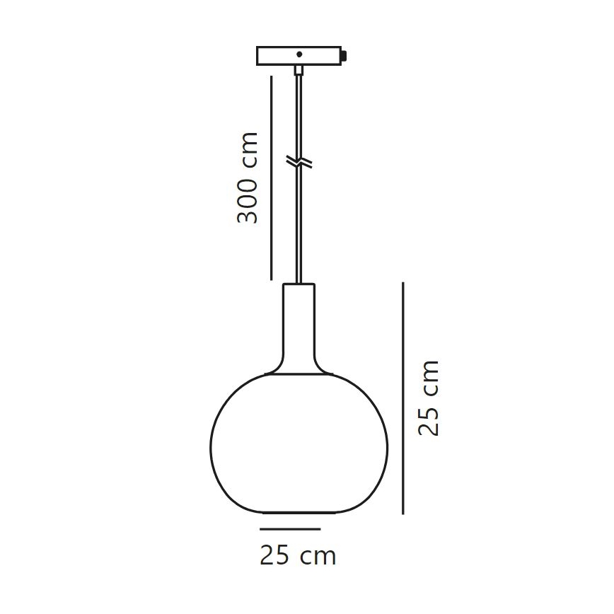 Nordlux - Підвісна люстра ALTON 1xE27/60W/230V чорний