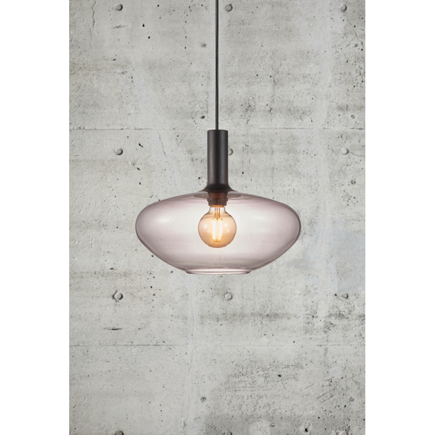 Nordlux - Підвісна люстра ALTON 1xE27/60W/230V чорний