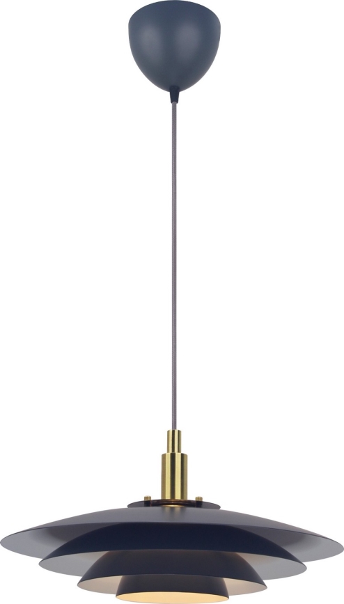 Nordlux - Підвісна люстра BRETAGNE 1xG9/25W/230V антрацит