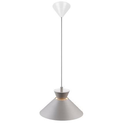 Nordlux - Підвісна люстра DIAL 1xE27/40W/230V діаметр 25 см сірий