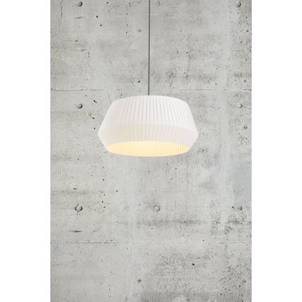 Nordlux - Підвісна люстра DICTE 1xE27/60W/230V діаметр 53 см білий